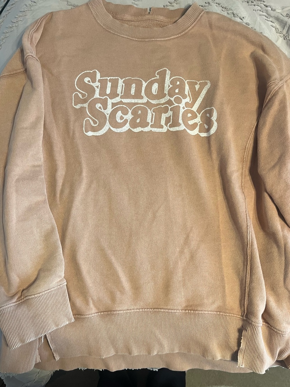 aerie Men's 'Sunday Scaries' Crewneck Pullover - Dusty Rose